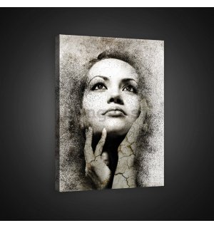 Obraz na plátne: Portrét ženy (1) - 60x80 cm