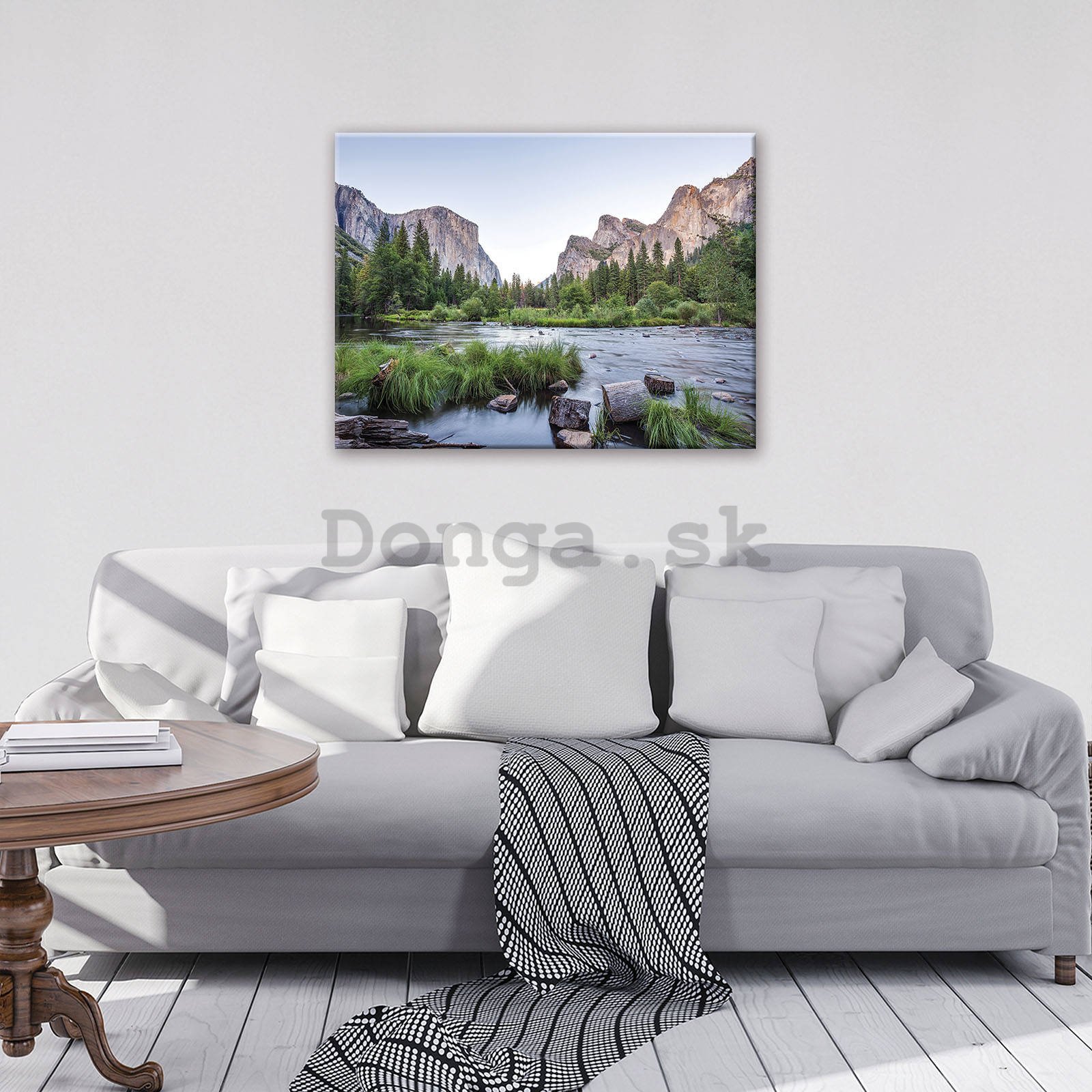 Obraz na plátne: Yosemite Valley - 80x60 cm