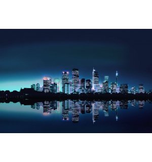 Fototapeta vliesová: Svetlá mesta (1) - 152,5x104 cm