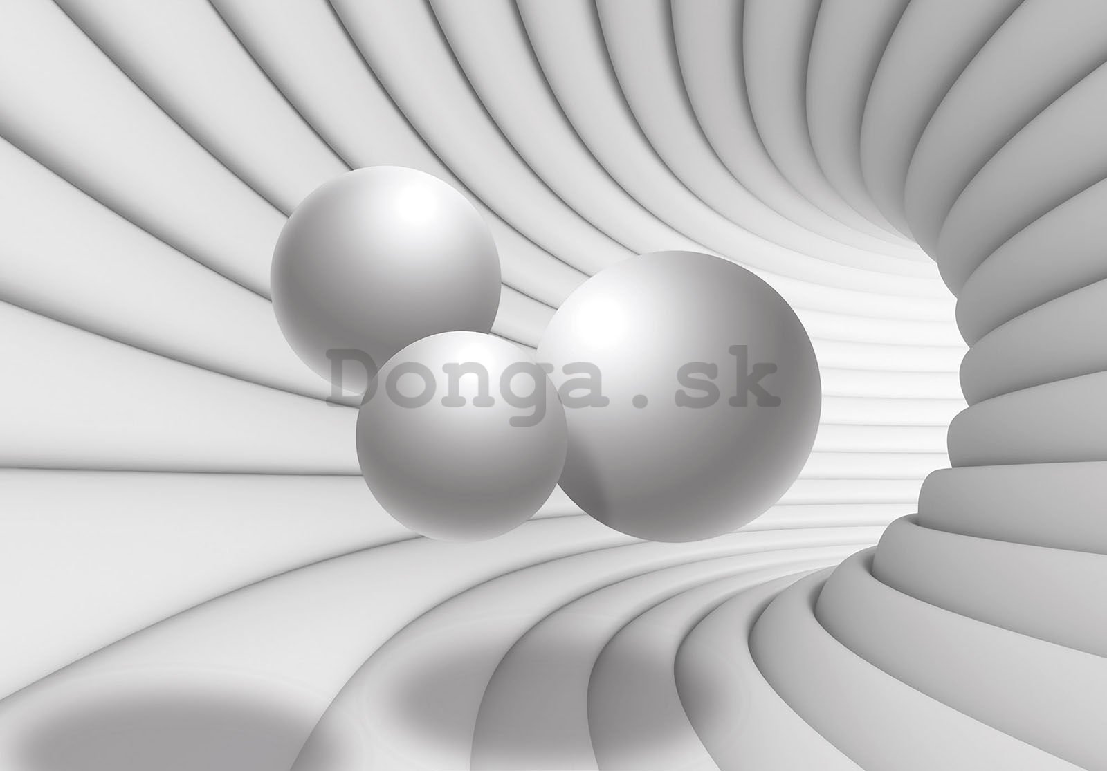 Fototapeta: 3D tunel (1) - 368x254 cm