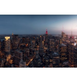 Fototapeta: Večerní New York - 368x254 cm