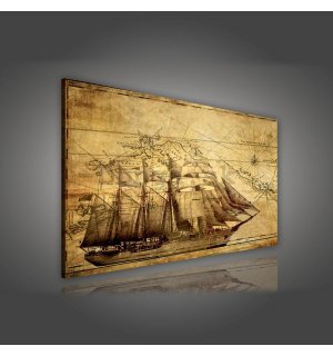 Obraz na plátne: Loď (1) - 80x60 cm