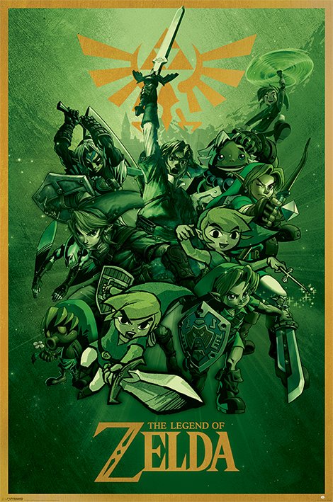 Plagát - The Legend Of Zelda (Link)