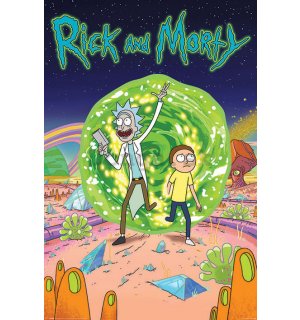 Plagát - Rick And Morty (Portal)