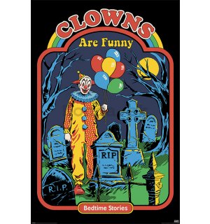 Plagát - Steven Rhodes (Clowns Are Funny)