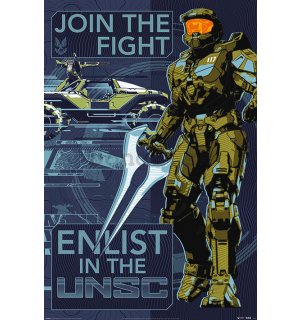 Plagát - Halo Infinite (Join The Fight)