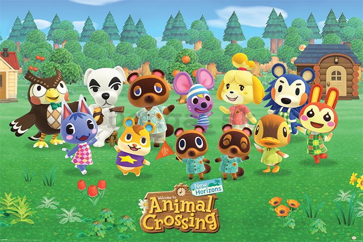 Plagát - Animal Crossing (Lineup)