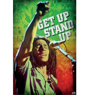 Plagát - Bob Marley (Get Up Stand Up)