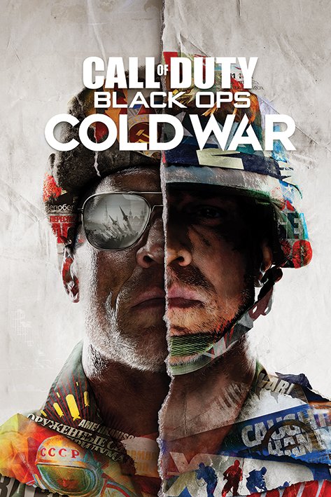 Plagát - Call Of Duty Cold War (Split)