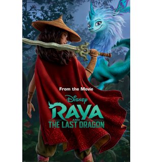 Plagát - Raya And The Last Dragon (Warrior In The Wild)