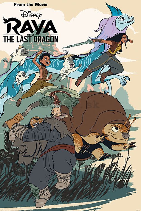 Plagát - Raya And The Last Dragon (Jump Into Action)