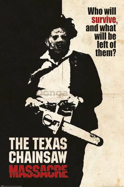 Plagát - Texas Chainsaw Massacre (Who Will Survive?)
