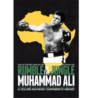 Plagát - Muhammad Ali (Rumble In The Jungle)
