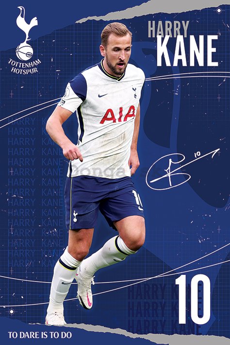 Plagát - Tottenham (Kane)