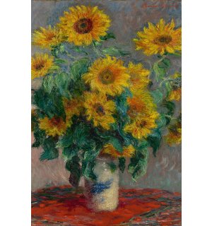 Plagát - Monet (Bouquet Of Sunflowers)