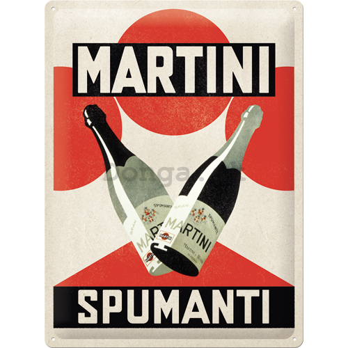 Plechová ceduľa: Martini Spumanti - 30x40 cm