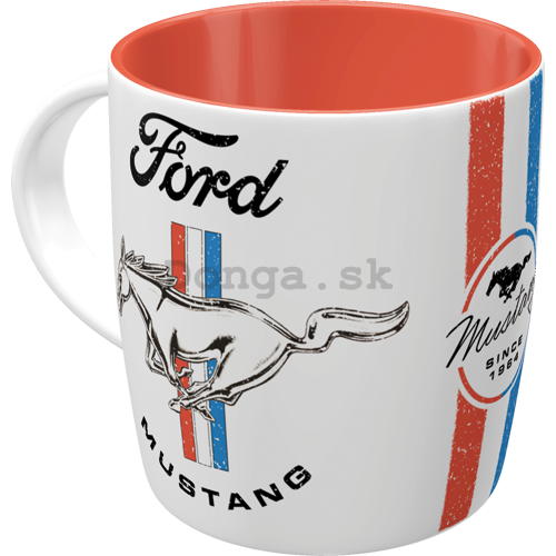 Hrnček - Ford Mustang (Horse & Stripes)
