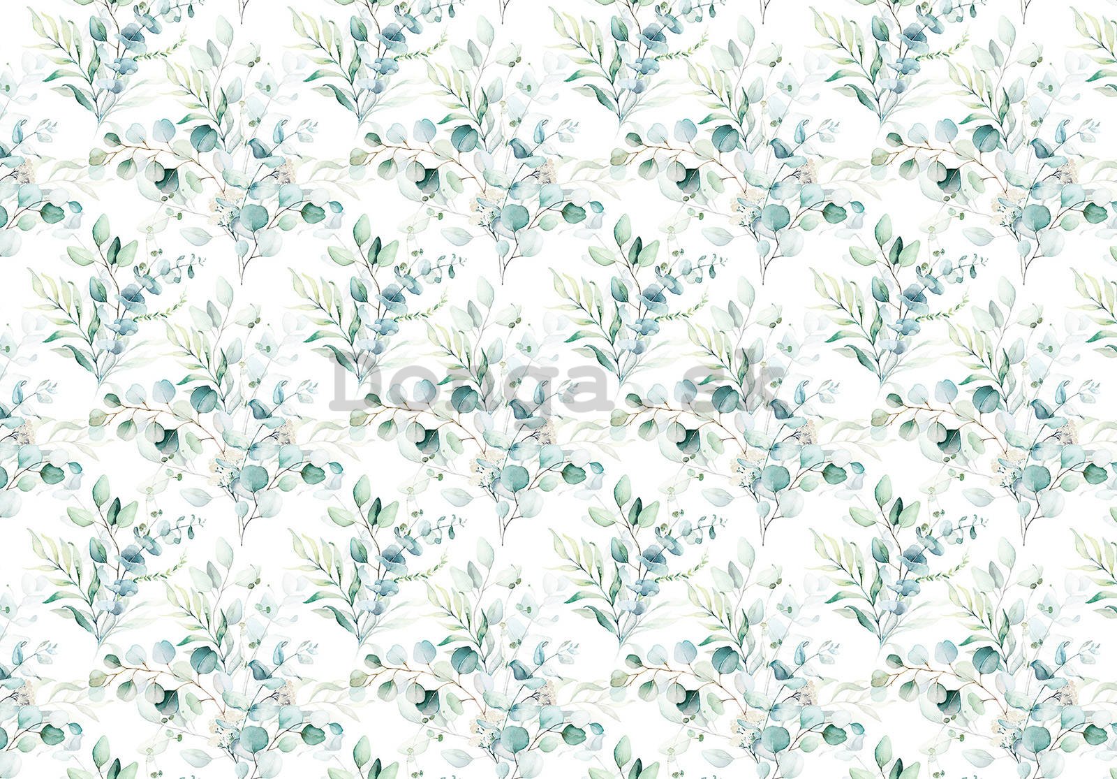 Fototapeta vliesová: Květinová textura - 416x254 cm
