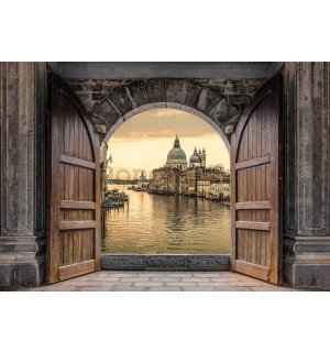 Fototapeta vliesová: Brána do Benátek - 416x254 cm