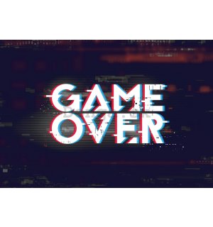Fototapeta vliesová: Game Over - 416x254 cm