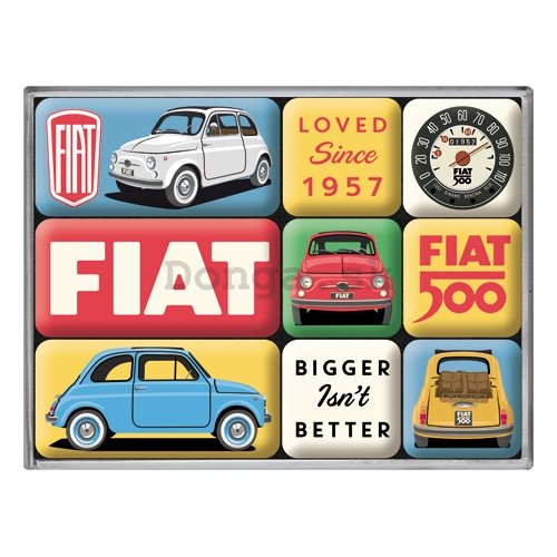 Sada magnetov - Fiat 500 Loved Since 1957