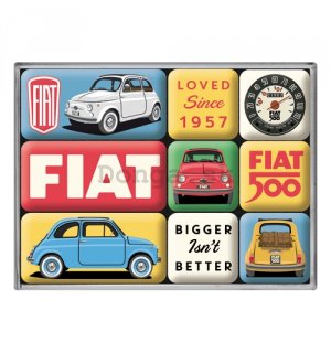 Sada magnetov - Fiat 500 Loved Since 1957