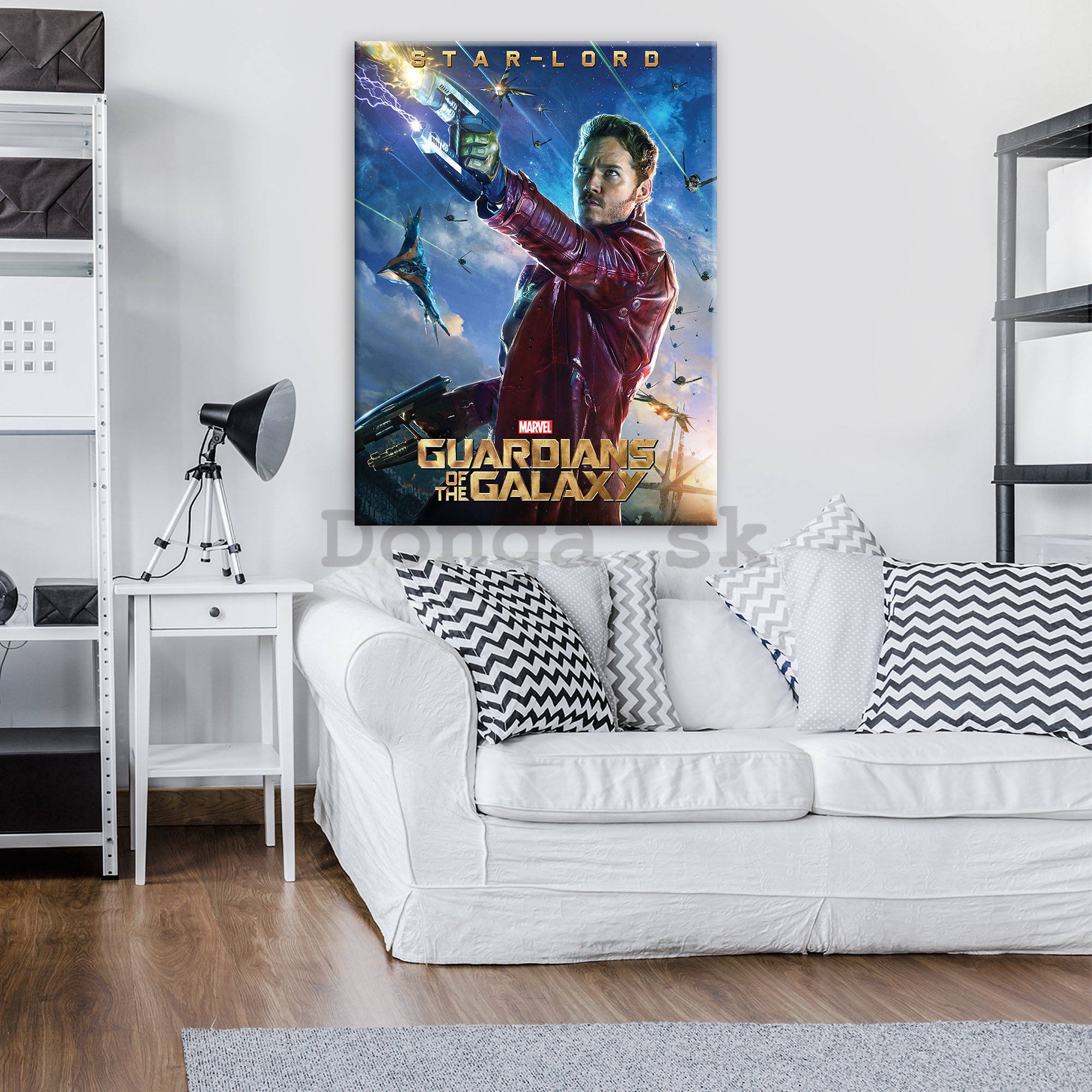 Obraz na plátne: Guardians of The Galaxy Star-Lord - 75x100 cm