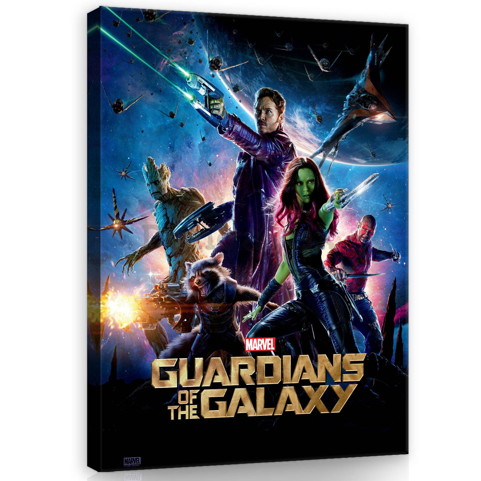 Obraz na plátne: Guardians of The Galaxy Poster - 75x100 cm