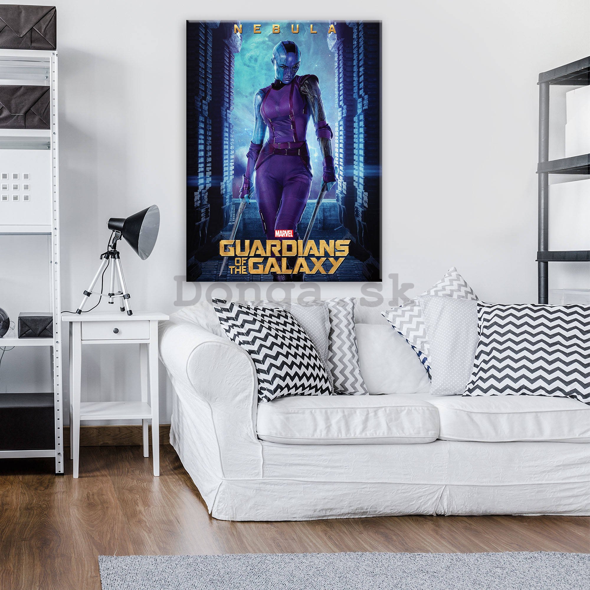 Obraz na plátne: Guardians of The Galaxy Nebula - 75x100 cm