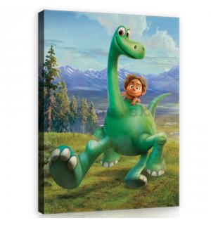 Obraz na plátne: Hodný dinosaur (2) - 75x100 cm