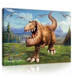 Obraz na plátne: Hodný dinosaur Butch (5) - 100x75 cm