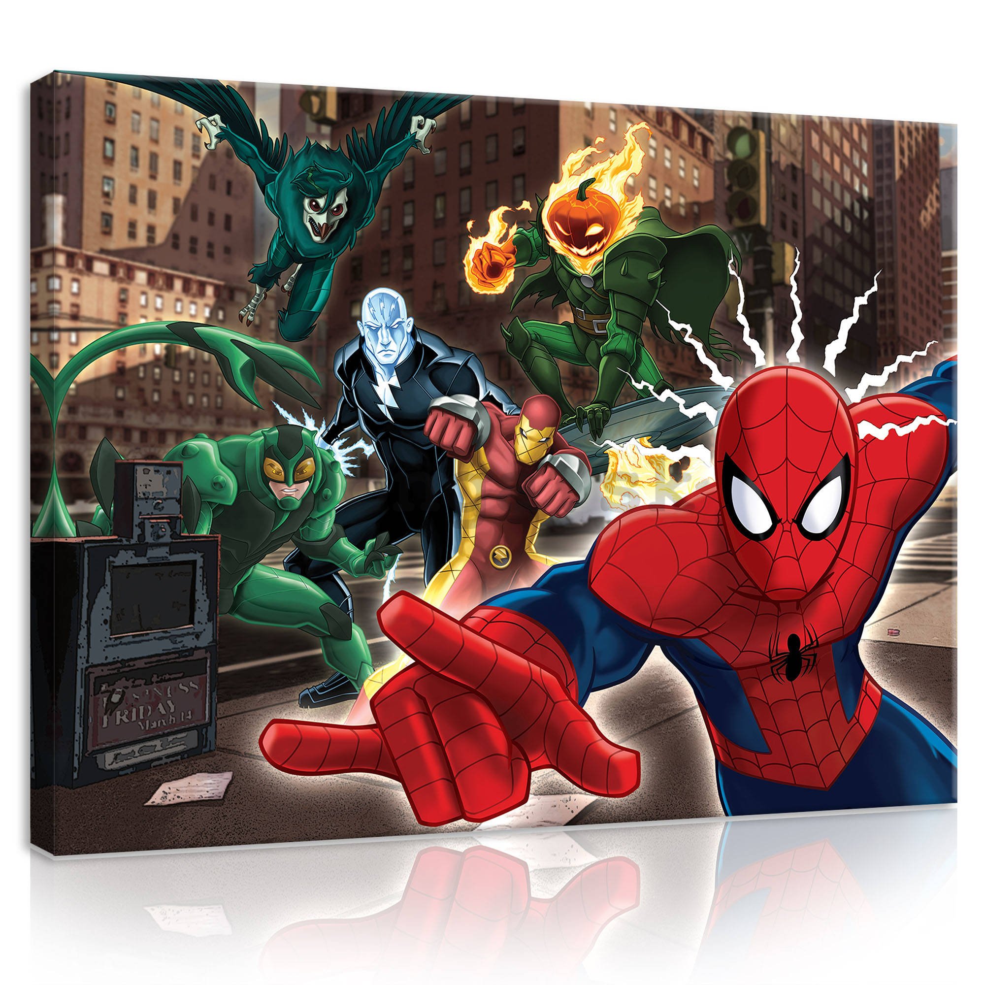Obraz na plátne: Ultimate Spider Man (1) - 100x75 cm