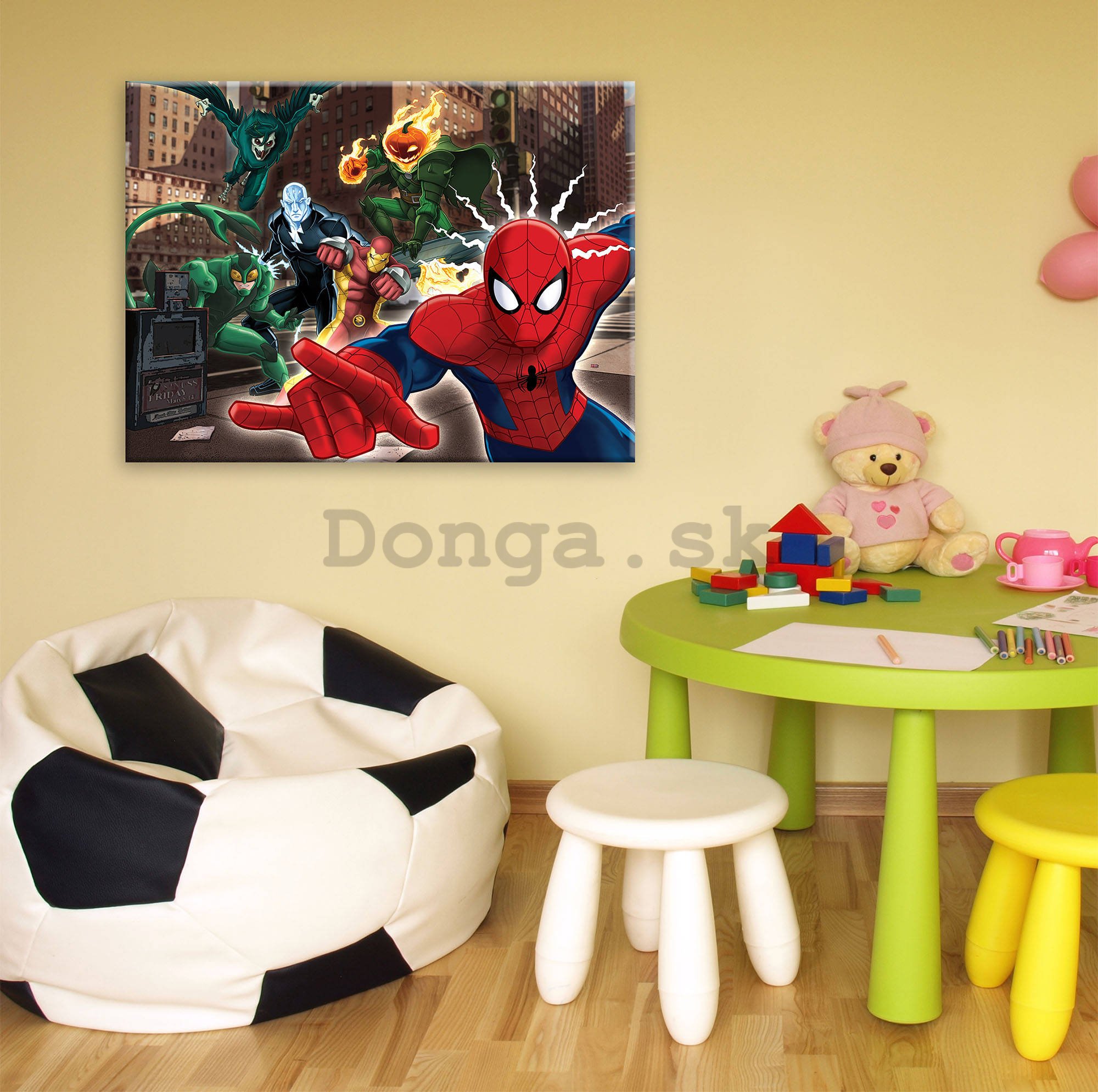 Obraz na plátne: Ultimate Spider Man (1) - 100x75 cm