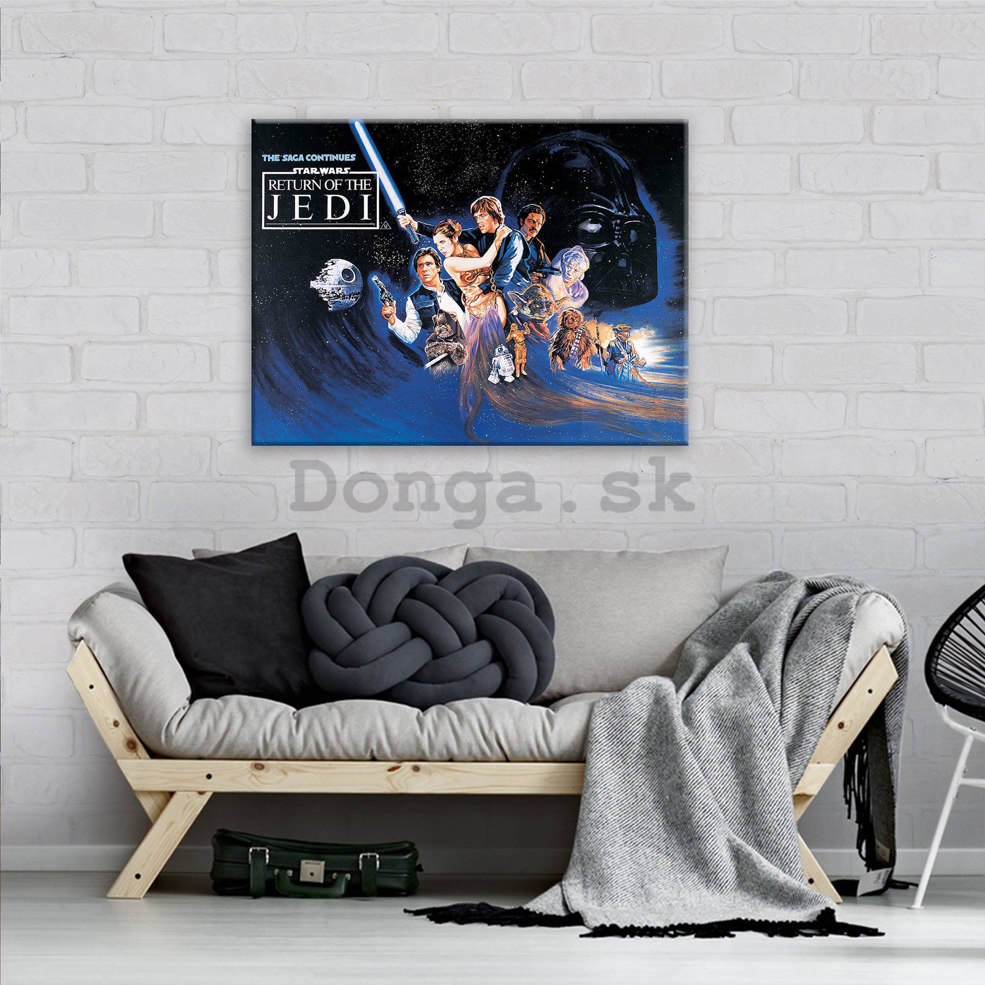 Obraz na plátne: Star Wars Return of the Jedi (1) - 100x75 cm