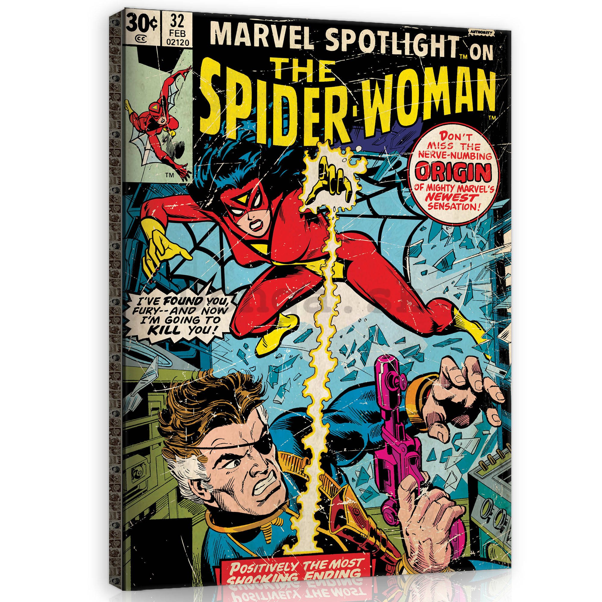 Obraz na plátne: The Spider-Woman (comics) - 80x60 cm
