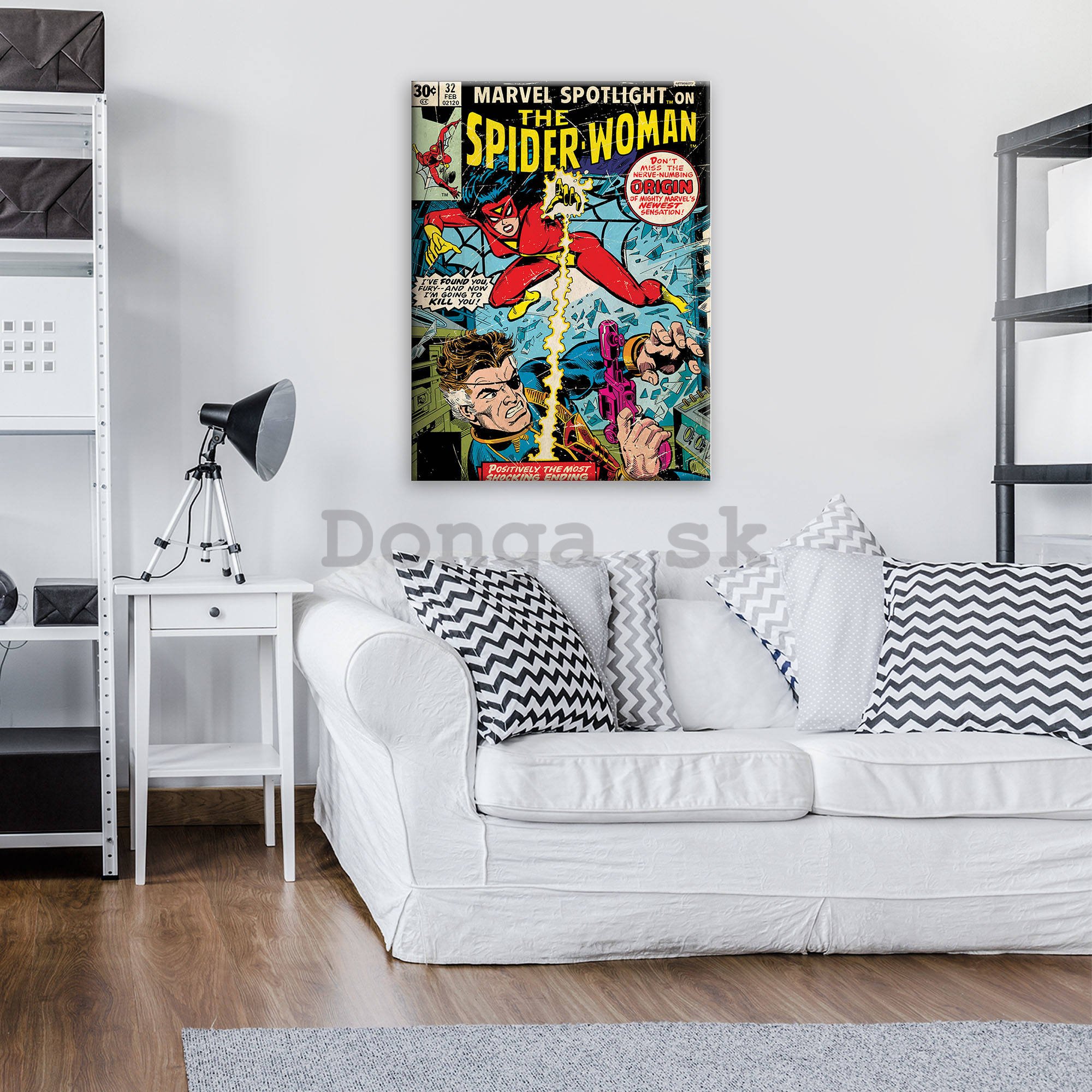 Obraz na plátne: The Spider-Woman (comics) - 80x60 cm
