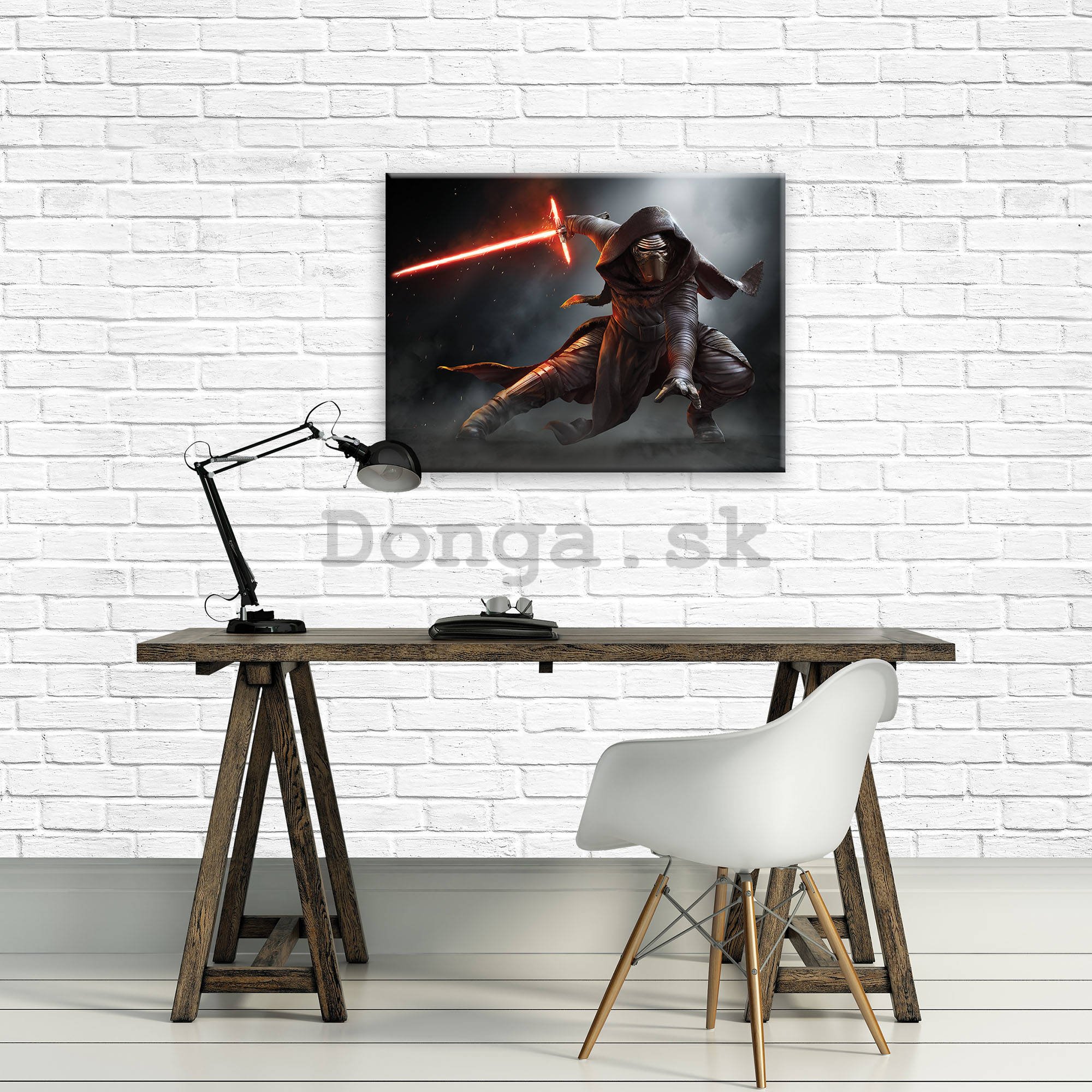 Obraz na plátne: Star Wars, Kylo Ren - 80x60 cm