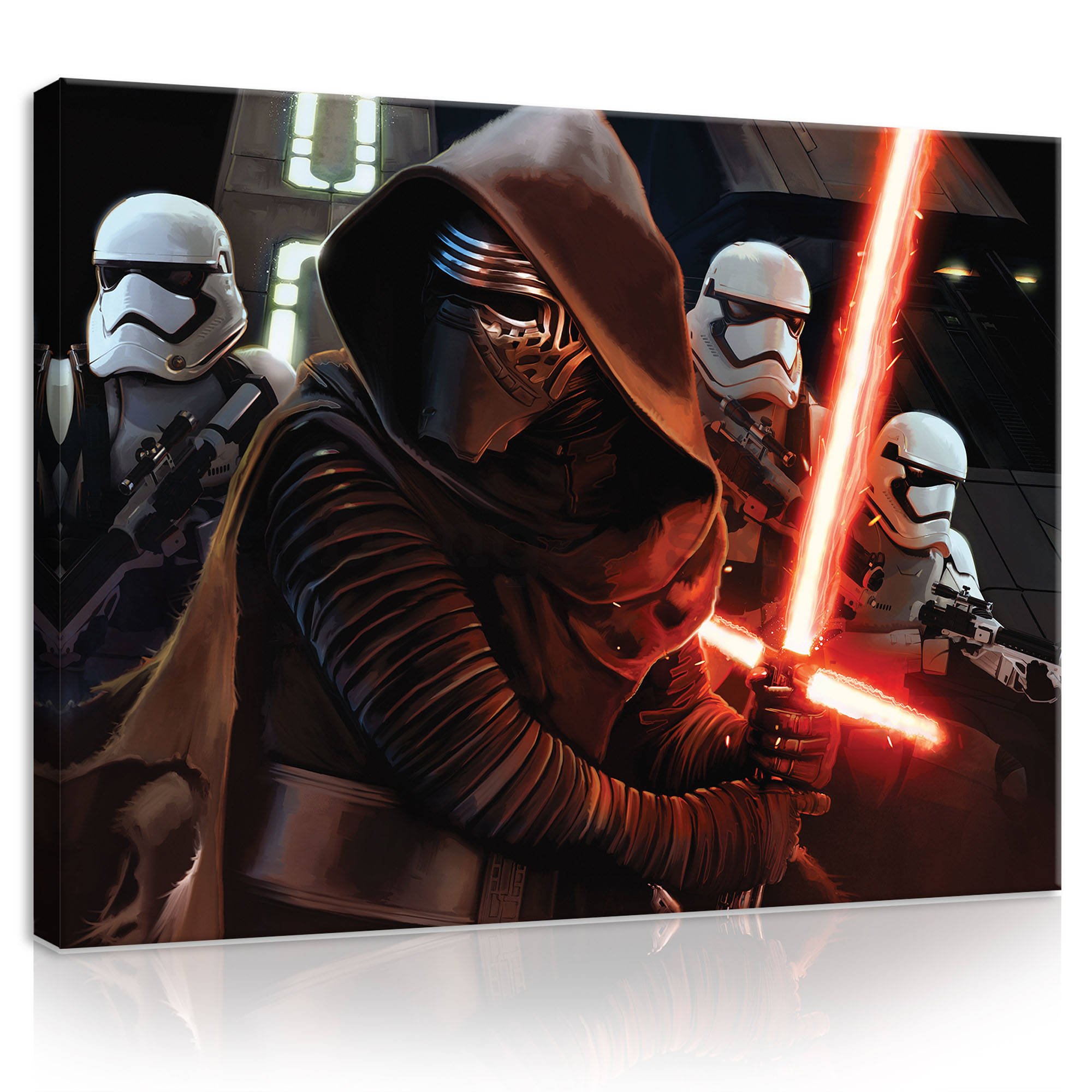 Obraz na plátne: Star Wars Dark Lord Kylo Ren - 80x60 cm
