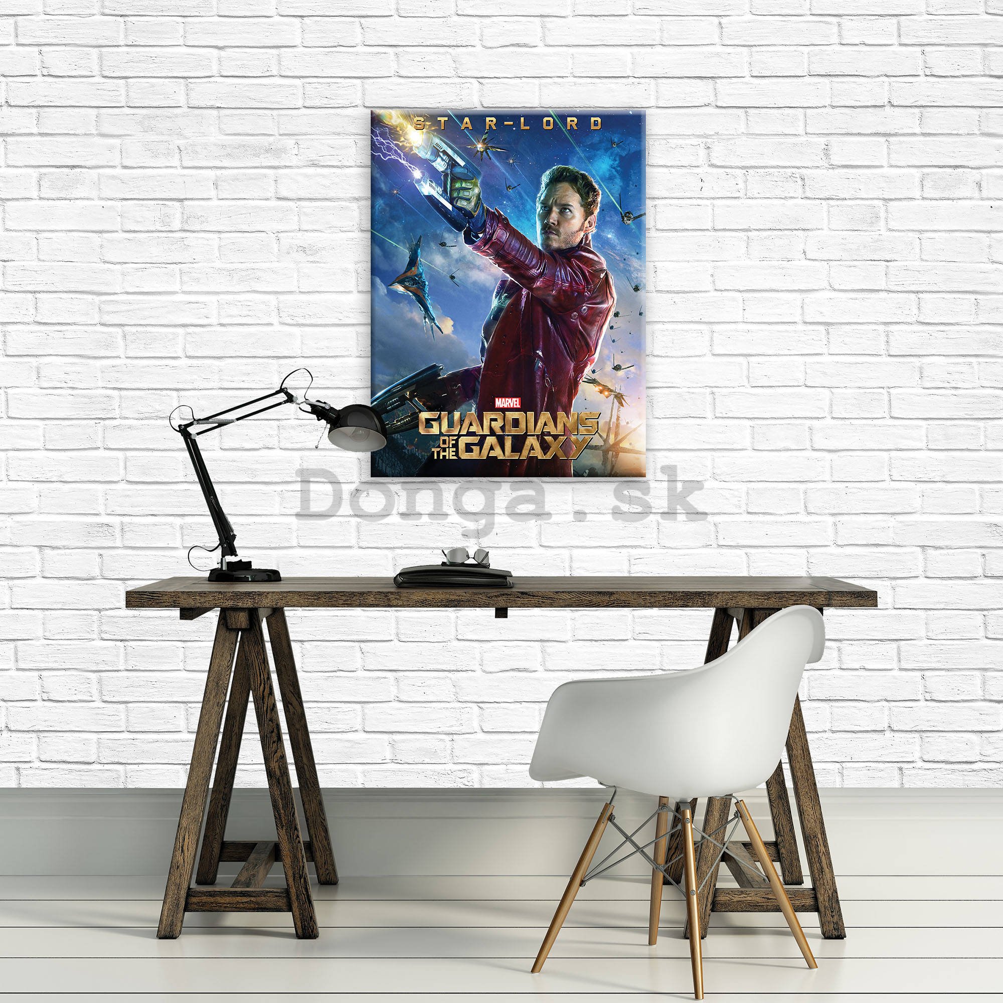 Obraz na plátne: Guardians of The Galaxy Star-Lord - 60x80 cm