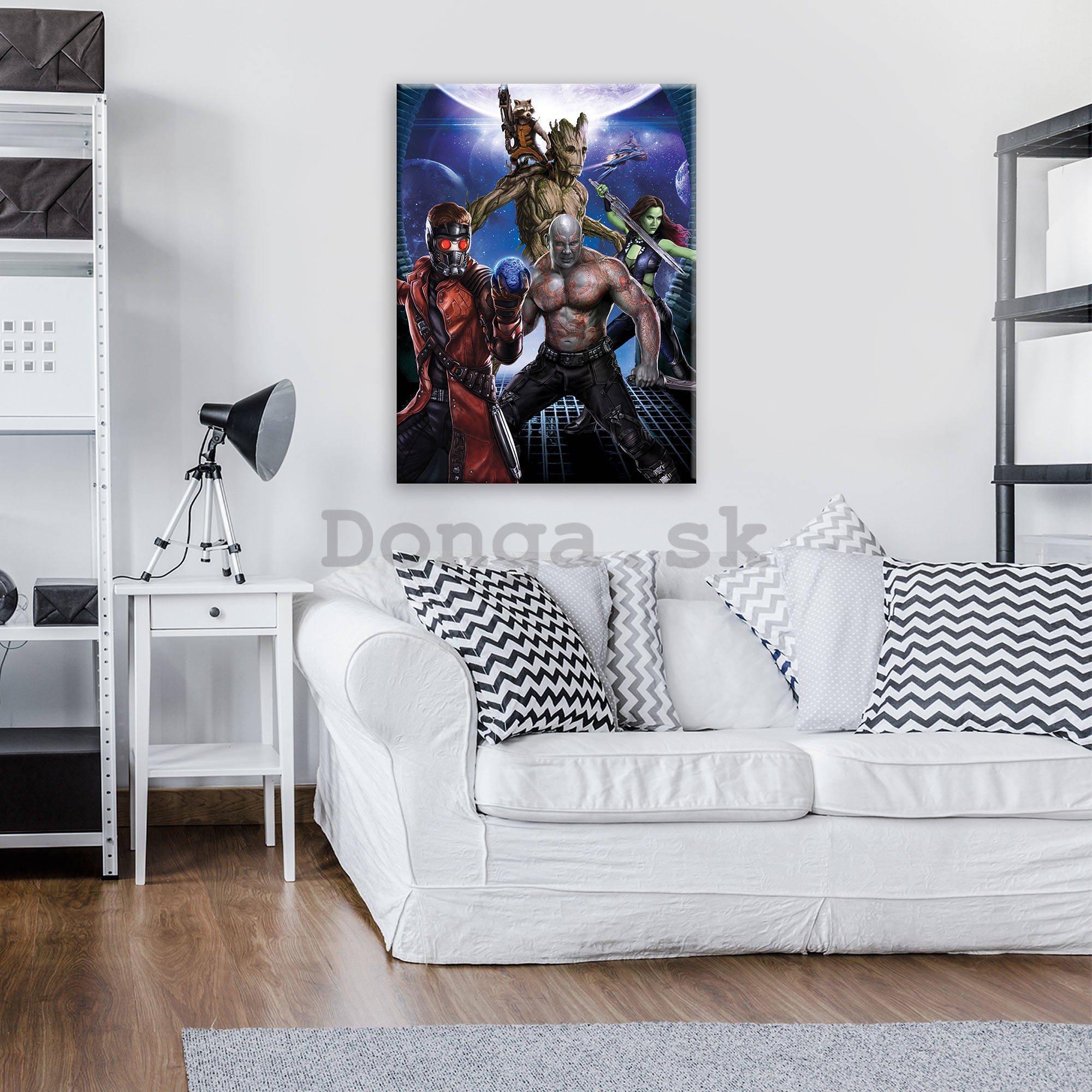 Obraz na plátne: Guardians of The Galaxy Team (2) - 60x80 cm