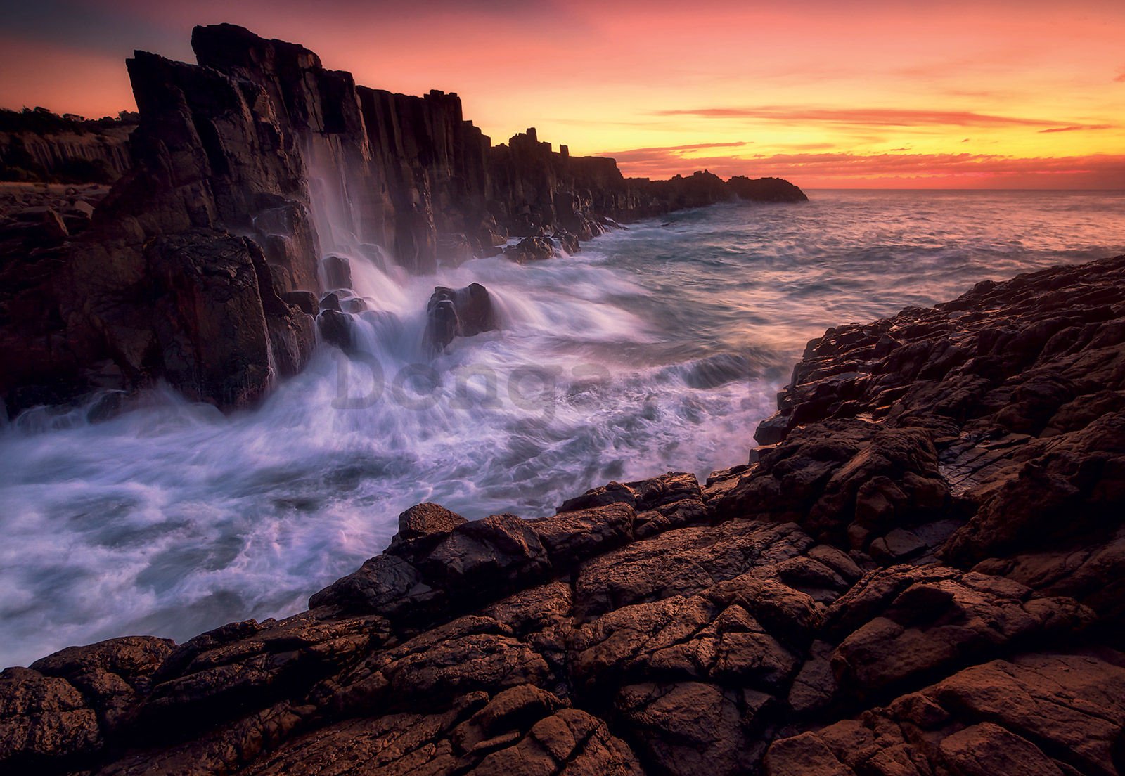 Fototapeta vliesová: Wall by the Sea, Joshua Zhang - 368x254 cm