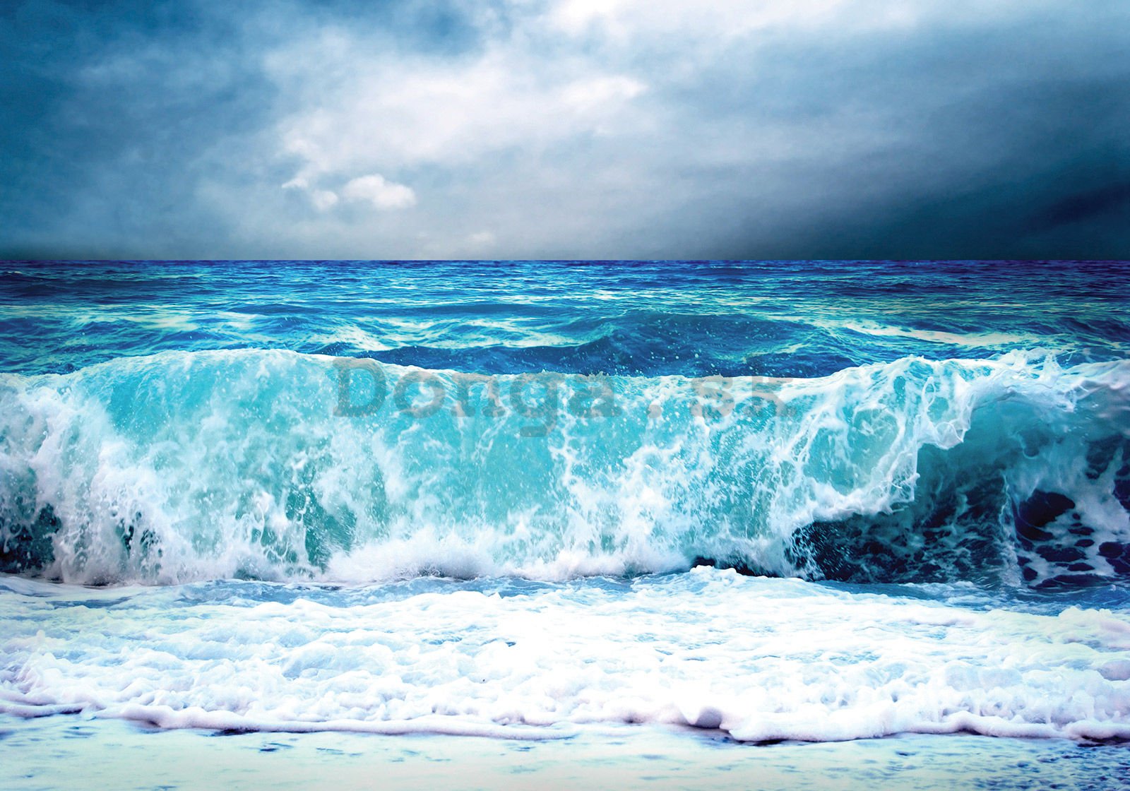 Fototapeta vliesová: Vlny na pláži - 400x280 cm