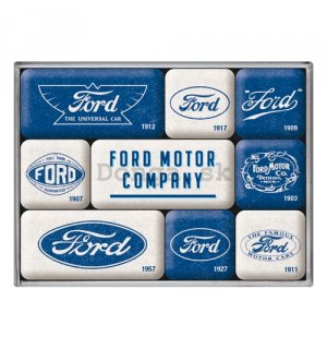 Sada magnetov - Ford Logo Evolution