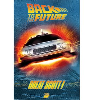 Plagát - Back to the Future (Great Scott!)