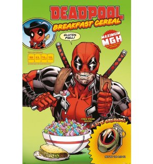 Plagát - Deadpool (Cereal)