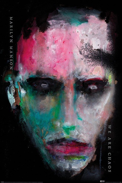 Plagát - Marilyn Manson (We Are Chaos)
