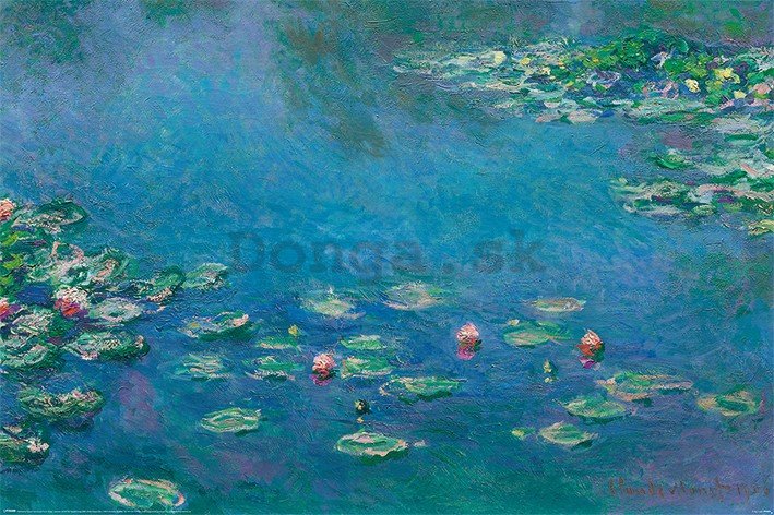 Plagát - Claude Monet, Lekná