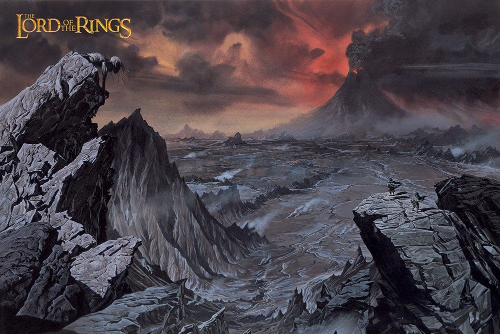 Plagát - The Lord of the Rings (Mount Doom)