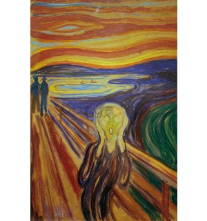 Plagát - Edvard Munch, Výkrik