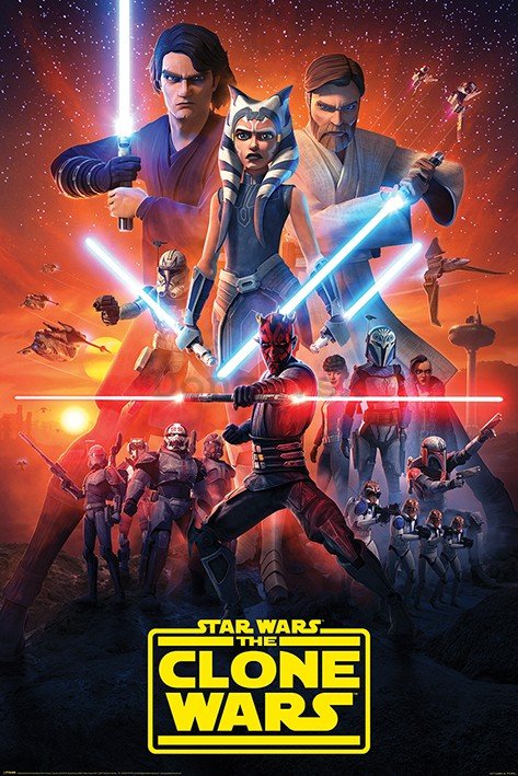 Plagát - Star Wars: The Clone Wars (The Final Season)